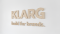 3D Holz Logo zum Kleben
