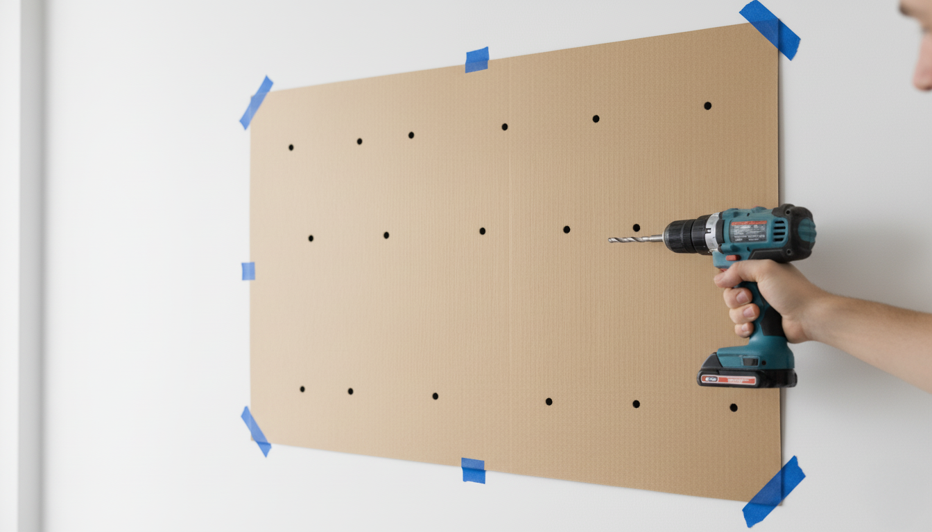 3D Logo mit Abstandshaltern